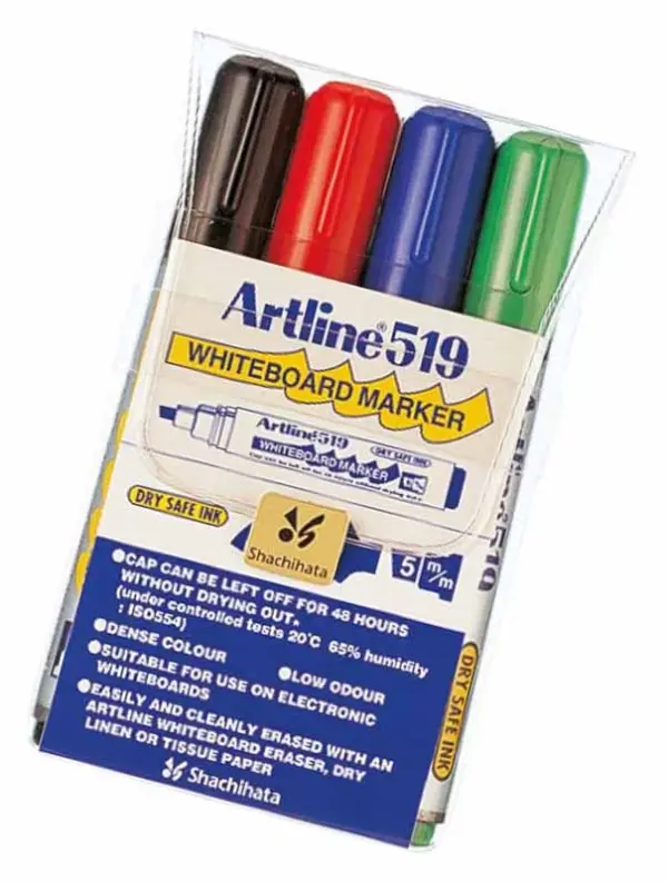 Whiteboardpennor Artline 4st