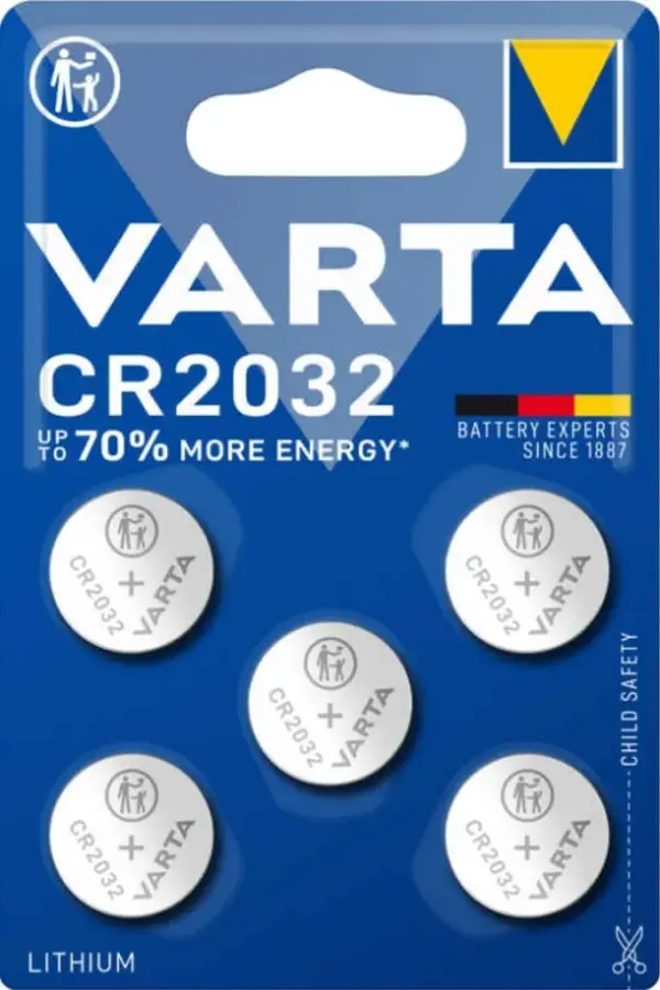 Varta CR2032 litiumbatteri 3 V, 5-pack