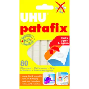 Häftmassa Patafix 80 bitar UHU
