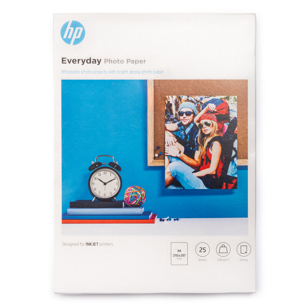 HP Everyday Fotopapper A4 25 ark